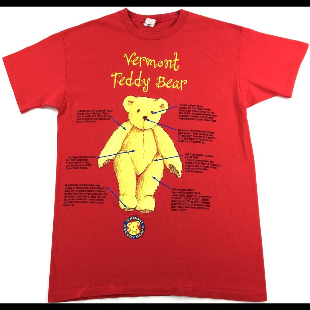 Vintage Vermont Teddy Bear Build A Bear Graphic